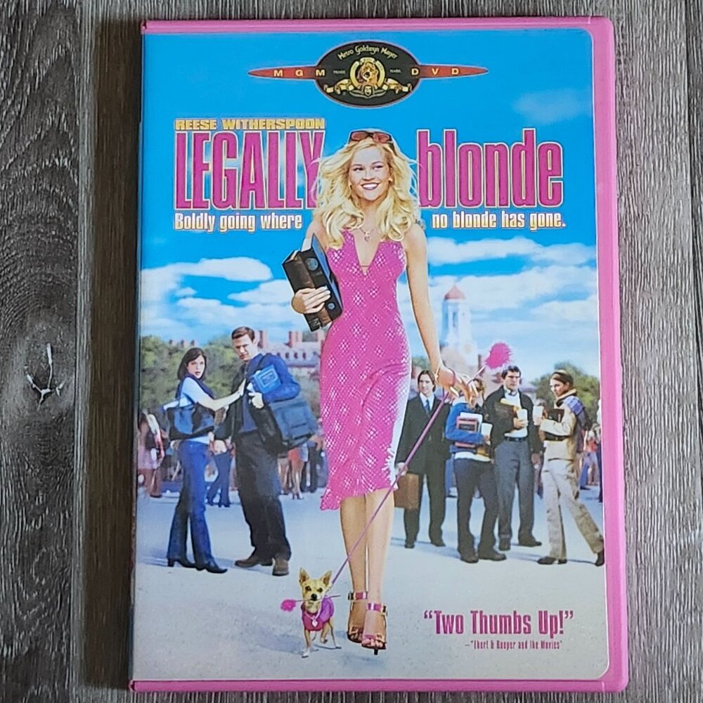 Legally Blonde DVD 2001 MGM Reese Witherspoon Luke Wilson Selma Blair